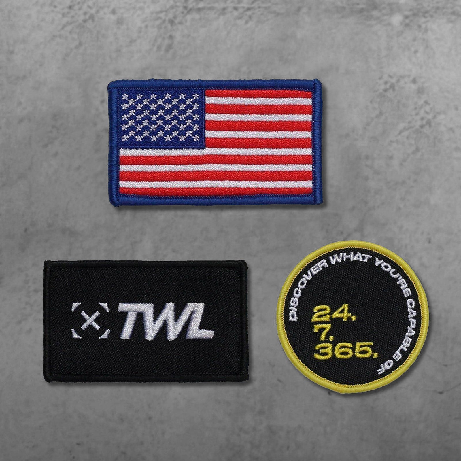 TWL - EVERYDAY VELCRO PATCHES - US Flag Pack –